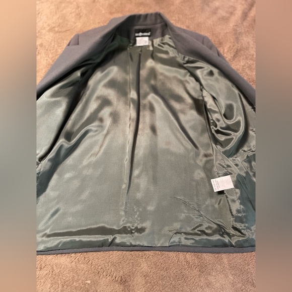 Vintage Sag Harbor Gray Wool Blazer/Jacket Women’s Sz 14 - Picture 4 of 9